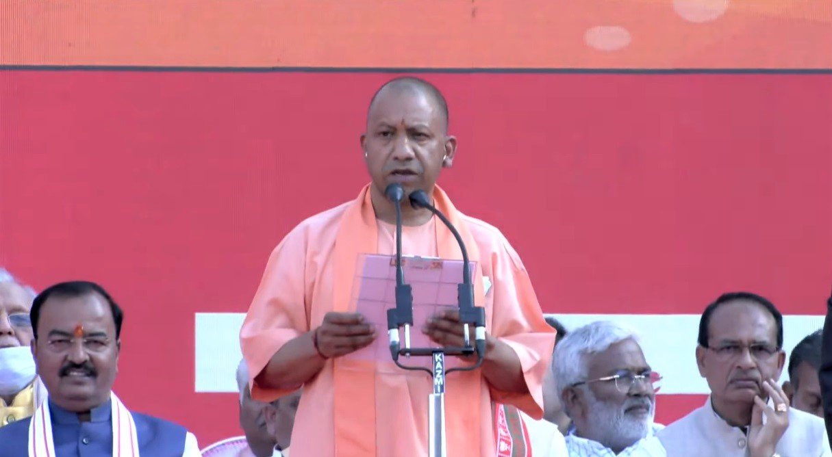 yogi adityanath oath ceremony