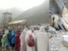 rain and snowfall in chardham, badrinath yatra halted due to road block