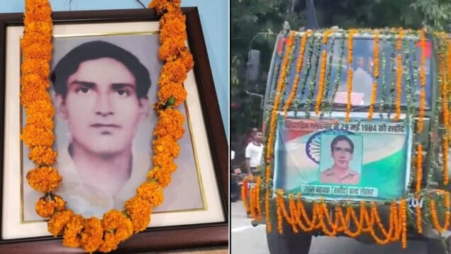 Chandrashekhar harbola’s mortal remains reaches his home after 38 years