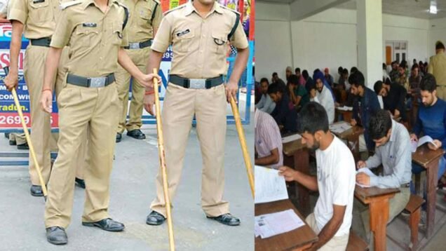 police rankers exam candidate angry over exam cancellation