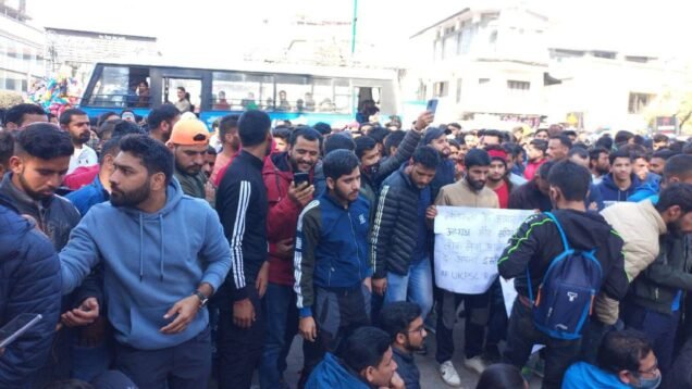 YOUTH PROTEST BHARTI GHOTALA