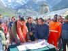 CM dhami in kedarnath