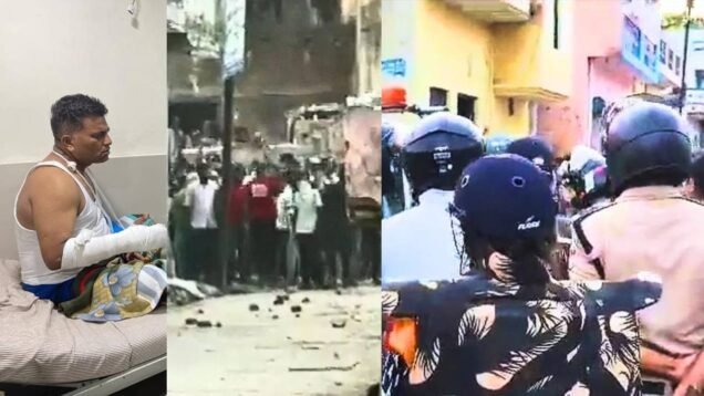 scuffle among police and villagers after youth died