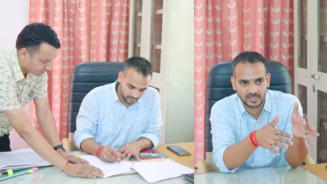 dr saurabh gahrwar takes charge as rudraprayag dm