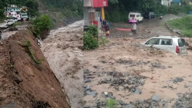 Cloud burst in chamoli