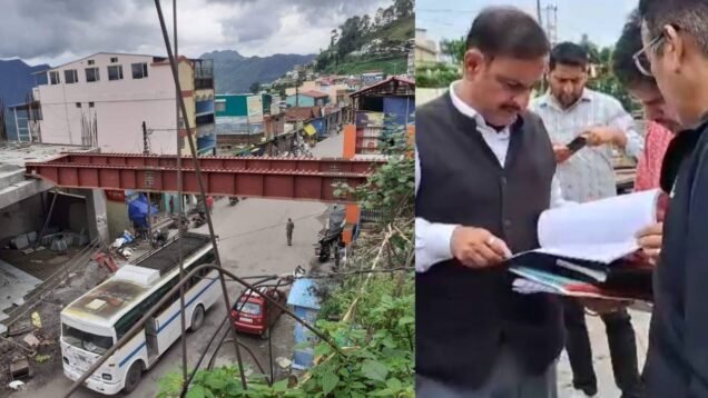 PAURI BUS STAND BRIDGE GARDER ROW