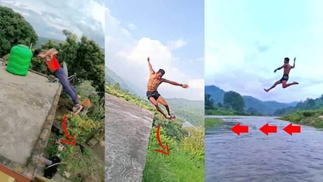 chaman verma amazing stunts