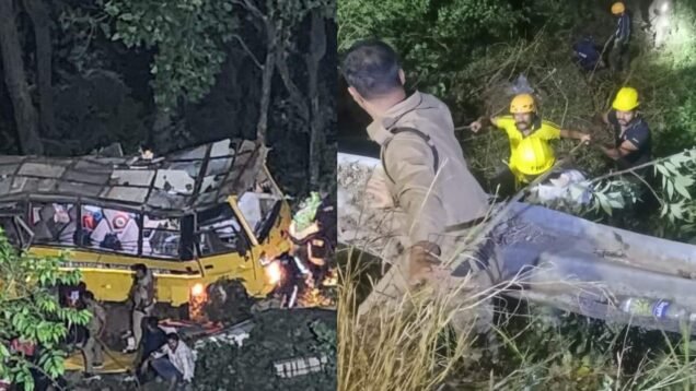 7 killed, 26 rescued in nainital bus accident