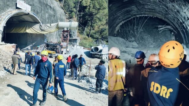 TUNNEL ACCIDENT MANY LABOUR TRAPPED
